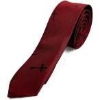  сделано в Японии блокировка Cross рисунок галстук ( красный / черный )