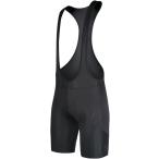 メンズ ビブショーツ ビブパンツ サイクルパンツ 自転車 3Dパッド付き 吸汗速乾( ブラック,  Medium)