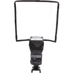  пристегивающийся стробоскоп гибкий отражатель диффузор маленький размер фотосъемка аксессуары белый ( гибкий bru отражатель )