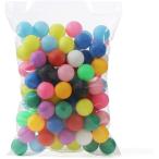  булавка pon шар . приятный для настольный теннис мяч упаковочный пакет имеется пластик одноцветный красочный 100 шт (08 красочный x 100 шт, 40mm)