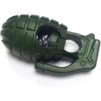  рука .. type код стопор колодка гонки блокировка шнур прекращение мода ( Army зеленый, 32x16mm ( дыра диаметр 5mm))