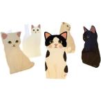  сообщение карта конверт имеется поздравительная открытка симпатичный кошка наклейка кошка 5 шт. комплект ( кошка 5 шт. комплект )