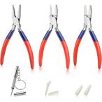  Temple для клещи нос накладка для клещи очки клещи Driver есть для замены полимер детали есть spring встроенный из нержавеющей стали очки плоскогубцы ( голубой )