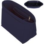 ショッピングバッグインバッグ バッグインバッグ フェルト加工 インナーバッグ ポーチ 軽量 レディース( ロイヤルネイビー,  S)