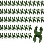  фигурная скобка зажим .. зажим joint садоводство .. Cross частота объединенный фиксация 50 штук 