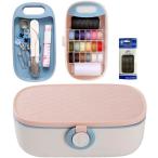  шитье комплект шитье комплект взрослый швейные инструменты Mini мобильный для бытового использования модный симпатичный симпатичный compact ученик начальной школы мужчина ( розовый )
