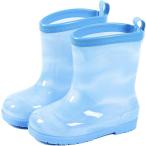  Kids сапоги девочка влагостойкая обувь ребенок длина .. Junior дождь обувь симпатичный модный женщина ( Sky голубой, 18.0~19.0 cm)