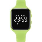 スマートウォッチ 5ATM防水 デジタル 腕時計 活動量計 キッズ 充電式 スポーツウォッチ 歩数計 距離 MDM(グレースケール,  キッズ)