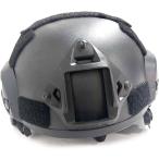  страйкбол шлем Tacty karu оборудование костюмированная игра камуфляж легкий ( черный, рекомендация размер : голова .57-61cm( голова. форма в зависимости отличается ))