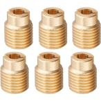 【互換品】メインジェットセット6個 ケーヒン全ネジ型/大タイプ 6pcs #85-#110 バイク用(6pcs#85-#110)