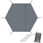  палатка сиденье тент на землю водонепроницаемый легкий толстый Hexagon one paul (pole) палатка для compact упаковочный пакет есть ( шестиугольник 325x370)