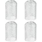  дождь . сеть .... дождь .. покрытие засорение предотвращение .. лист .. защита фильтр 4 шт. комплект ( серебряный )