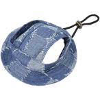  собака одежда шляпа собака для шляпа ..... европейская одежда мода прогулка собака навес одежда ультрафиолетовые лучи предотвращение лето весна домашнее животное MDM( Denim, L)