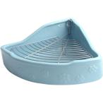  керамика to трещина ... мелкие животные для туалет шиншилла для симпатичный compact треугольник домашнее животное чистый ( голубой )