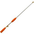 【互換品】噴霧器 ノズル ステンレス 軽量 手動 ロング 遠距離 散水 82cm(赤)