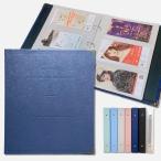 ショッピングチケット チケットホルダー 最大180枚収納 チケットファイル チケットケース 保管(ネイビー)