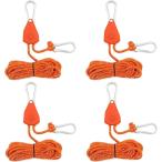  трос храповик pala код палатка брезент свободный металлические принадлежности gai трос строение кемпинг сопутствующие товары ( orange, 4 шт )