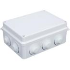 ジャンクションボックス 電気ボックス 屋外 ABSプラスチック IP65規格 ホワイト