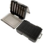  искусственная приманка кейс двусторонний место хранения рыбалка .. двусторонний кейс перегородка . имеется S размер 2 шт. комплект ( черный )