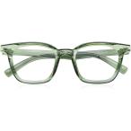  модные очки без линз мужской голубой свет cut раз нет супер-легкий рама PC очки UV cut персональный компьютер для острота зрения защита для мужчин и женщин ( зеленый )