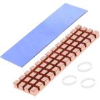  медный теплоотвод термический накладка имеется резина колесо имеется M.2 SSD PS5 память Note PC для LAP верх кондиционер для ( оригинальный медь толщина 4MM)