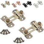  дверь пряжка 180 раз раздвижная дверь ключ блокировка горизонтальный можно выбрать цвет можно выбрать размер 2 шт. комплект ( синий медь, S размер )