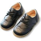  Kids baby формальная обувь Loafer кожа способ .. тип входить . тип свадьба "Семь, пять, три" презентация ( черный, 16.5 cm)