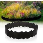  сад край забор цветок . земля останавливать газонная трава сырой корень прекращение перегородка .. сад забор ( черный, 40 листов комплект )