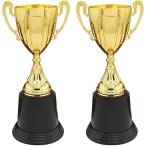  Trophy cup золотой цвет Gold праздник party спорт соревнования . товар ( Gold, общая длина примерно 20cm ( круг форма подставка 2 шт ))