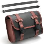  мотоцикл боковая сумка подседельная сумка универсальный бардачок ящик для инструментов водонепроницаемый кожа водоотталкивающий Brown MDM ( черный x Brown )