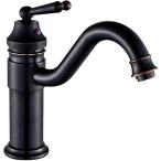  умывание для античный смесители воды черный вентиль одиночный рычаг retro уборная миска для уборная горшок умывание шт. SK60