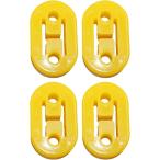  muffler вешалка крепление кольцо подвешивание резина усиленный желтый желтый 2 дыра дыра диаметр 10mm выхлоп выхлоп втулка машина ( желтый )