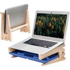  подставка для ноутбук продольный . из дерева простой сборный место хранения тепловое излучение (10-15 дюймовый соответствует )