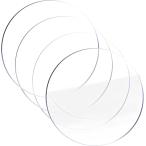  акриловая пластина круглый круг plate высота прозрачность прозрачный защитная плёнка имеется 10 шт. комплект ( диаметр 5cm, 3mm толщина )