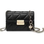 ミニ ショルダーバッグ レディース 斜めがけ ミニバッグ チェーンバッグ 小さめ MDM(ブラック)
