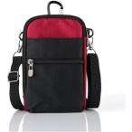  мужской смартфон сумка водонепроницаемый скимминг предотвращение RFID подкладка kalabina ремень сумка смартфон плечо ( красный )