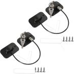  замок стопор установленный позже рефрижератор выдвижной ящик дверь ключ ребенок младенец черный 2 шт. комплект 