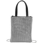  Kirakira сумка стразы цепь сумка женский меньше Mini плечо большая сумка ручная сумочка вечерняя сумочка ( черный )