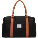  легкий и большая вместимость сумка "Boston bag" дорожная сумка мужской женский легкий Carry on сумка машина внутри принесенный 1.2.( черный, L)