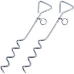  собака paul (pole) винт колок тросик встроен Lead якорь прогулка ( серебряный )