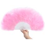 fwafwa перо веер мех Giulia na.. Dance Club party Halloween маскарадный костюм костюмы ( розовый )