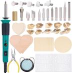 930-IV ウッドバーニング電熱ペン 41-in-1 温度調節可 0〜40℃ ウッドバーニングへの加工をはじめ 革製品 木材ｘ10