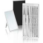  угол штекер пинцет komedop автомобиль - точный пинцет шерсть дыра уход угол штекер брать . угри почернение брать . клубника нос уход нержавеющая сталь мобильный удобный 