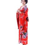 和装 コスプレ レディース 着物 日本 お土産 外国人 和服 アニメ 衣装 着物ドレス( 赤（red）,  Free Size)