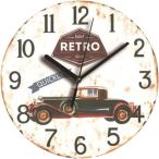  античный способ часы Old american настенные часы автомобиль Be Schic Северная Европа 9 вид тихий звук большой цифра легктй для просмотра ( Classic машина )