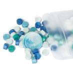  cургуч воск бисер анис звёздчатый форма Blend цвет 100 шарик (.. море . синий пустой, 12.5cmx9cmx1cm)