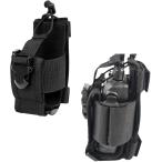  радио сумка приемопередатчик сумка рация сумка приемопередатчик кейс Survival игра для альпинизм для 2 шт. комплект ( черный )