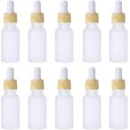 スポイトボトル ガラス アロマ瓶 コスメ 詰替え 保存容器 遮光 アロマボトル 精油 香水 小分け用 10本セット(20ml10本)