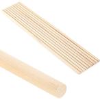 AllBright из дерева палочка палка дерево палка 30cm иен тубус натуральный craft палочка ручная работа рукоделие (1cmx30cm 10шт.@)