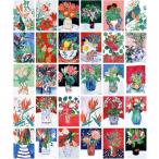  модный . симпатичный открытка 30 шт. комплект открытка размер Северная Европа Корея за границей интерьер смешанные товары Mini постер (.. цветок .)